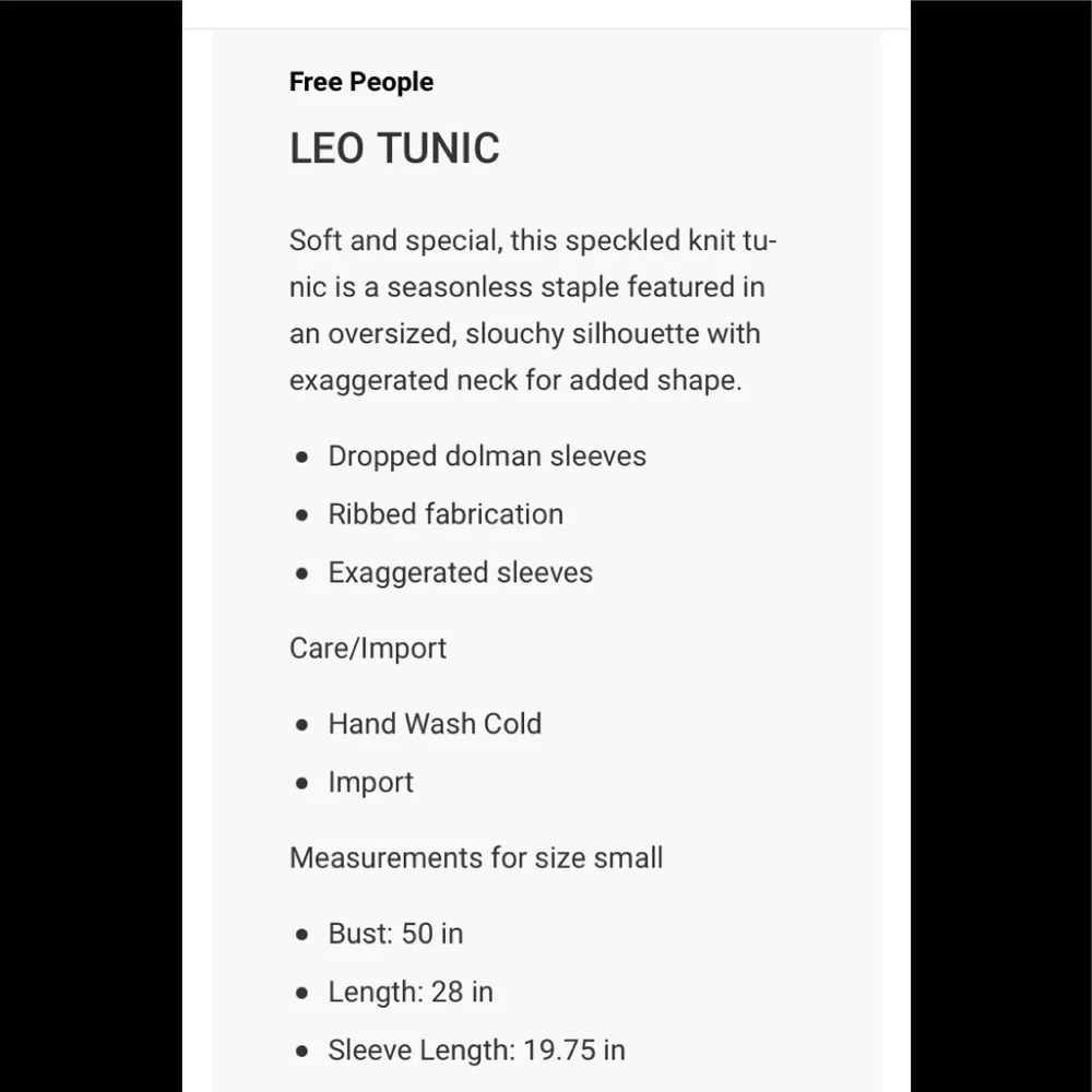 Free People Blue Cowl Neck Sweater - Picture 3 of 11